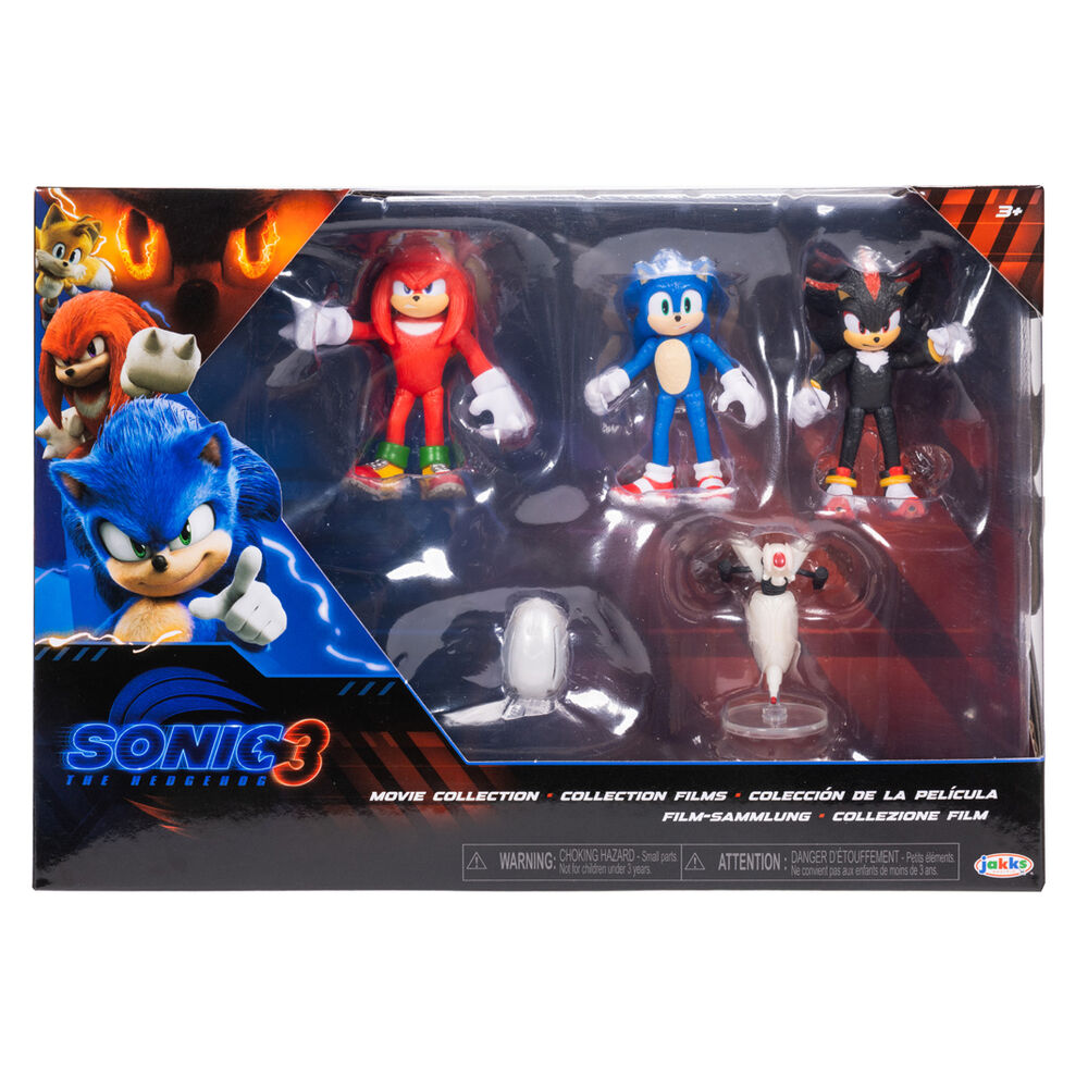 Pack Figuras Sonic 3 6cm