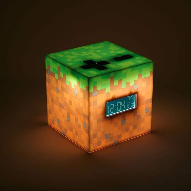 Relógio Despertador Minecraft
