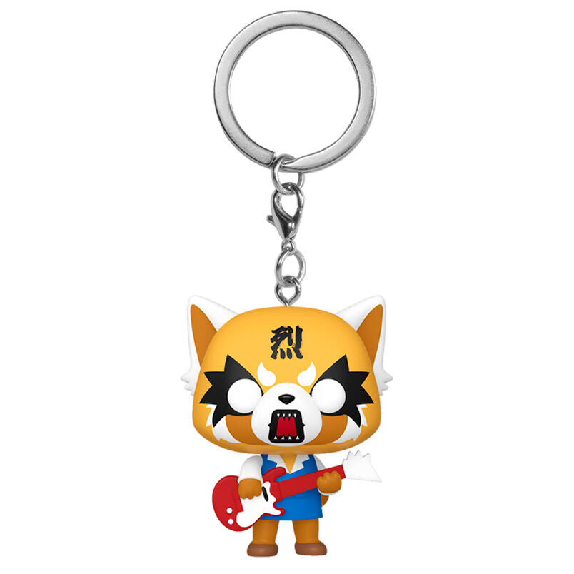 Porta-Chaves Pocket POP Aggretsuko - Aggretsuko with Guitar