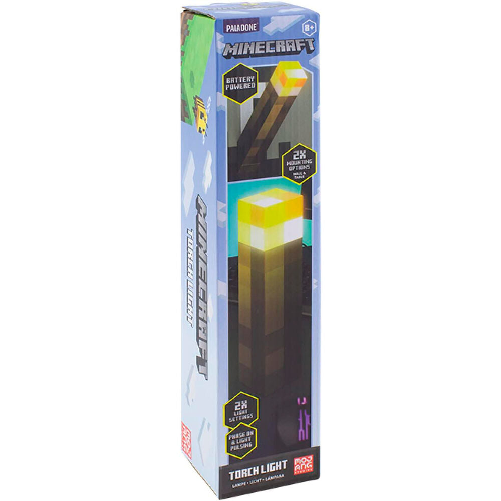 Candeeiro Minecraft Tocha 28cm