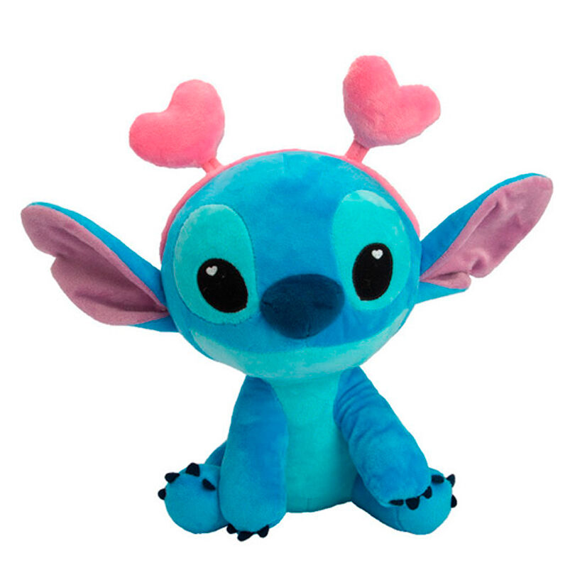 Peluche Stitch Corações Disney 25cm