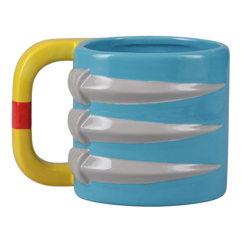 Caneca Cerâmica 3D Marvel Wolverine Claw 350ml