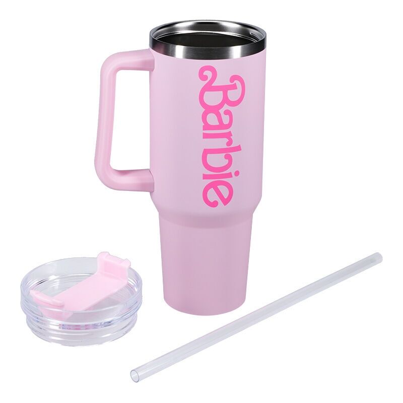 Copo Térmico com Palhinha Barbie 1200ml