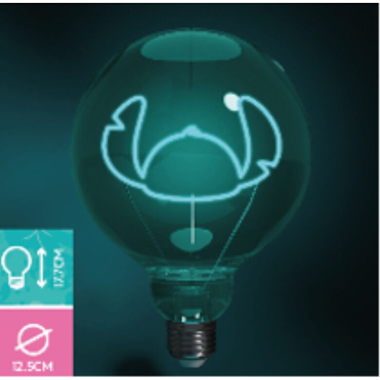 Lâmpada LED Neon Stitch Disney
