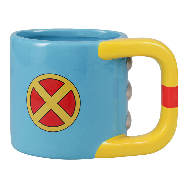 Caneca Cerâmica 3D Marvel Wolverine Claw 350ml
