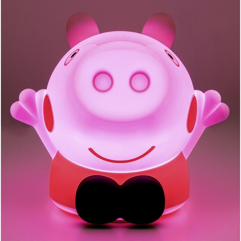 Lâmpada 3D Peppa Pig 14cm