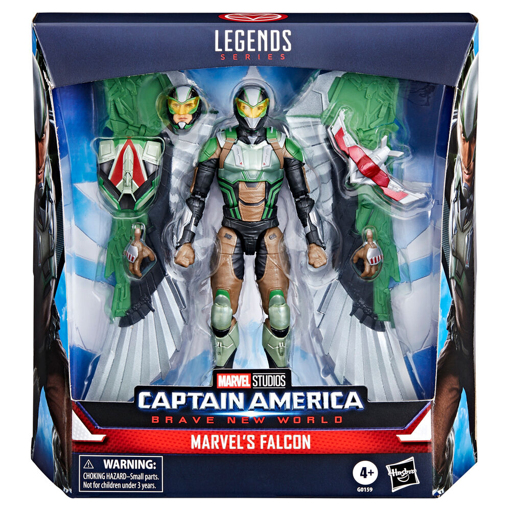Figura Falcon Brave New World Capitão América Marvel 15cm