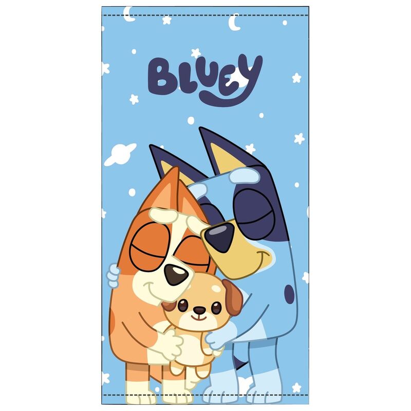 Toalha de Praia Microfibra Bluey