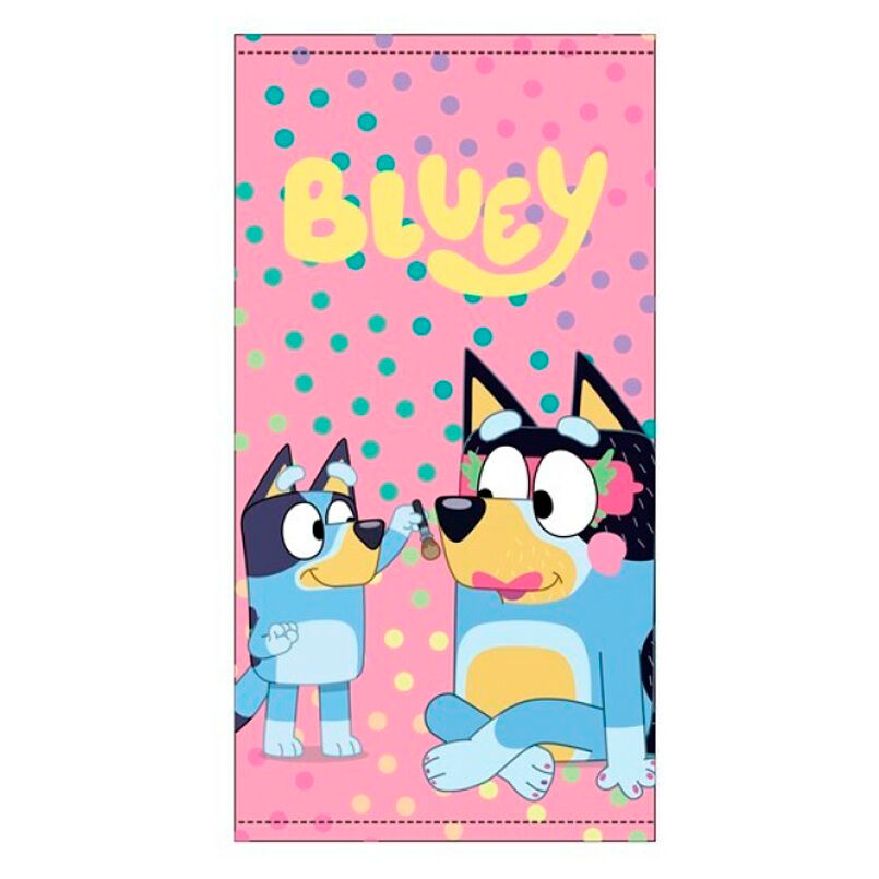 Toalha de Praia Microfibra Bluey