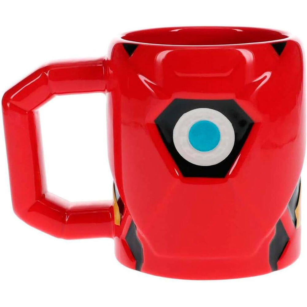 Caneca 3D Reactor Iron Man Marvel 500ml