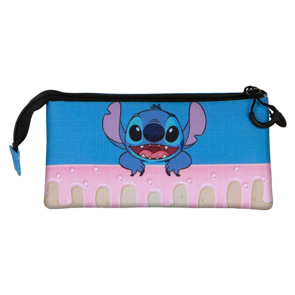 Estojo Triplo Cake Stitch Disney