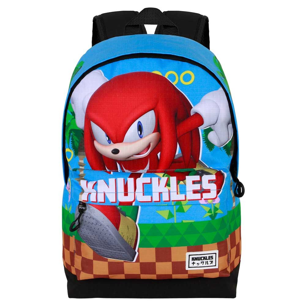 Mochila Escolar Run Knuckles Sonic the Hedgehog 44cm