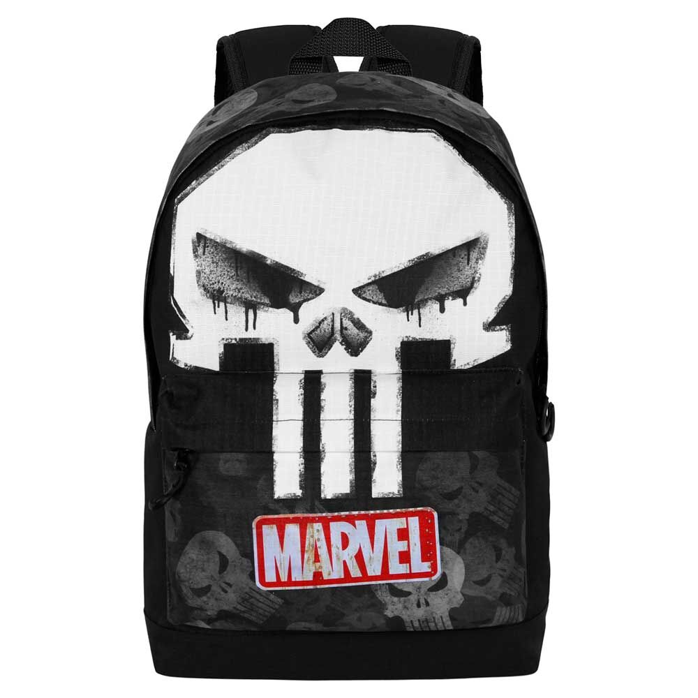 Mochila Escolar Skull Punisher Marvel 44cm