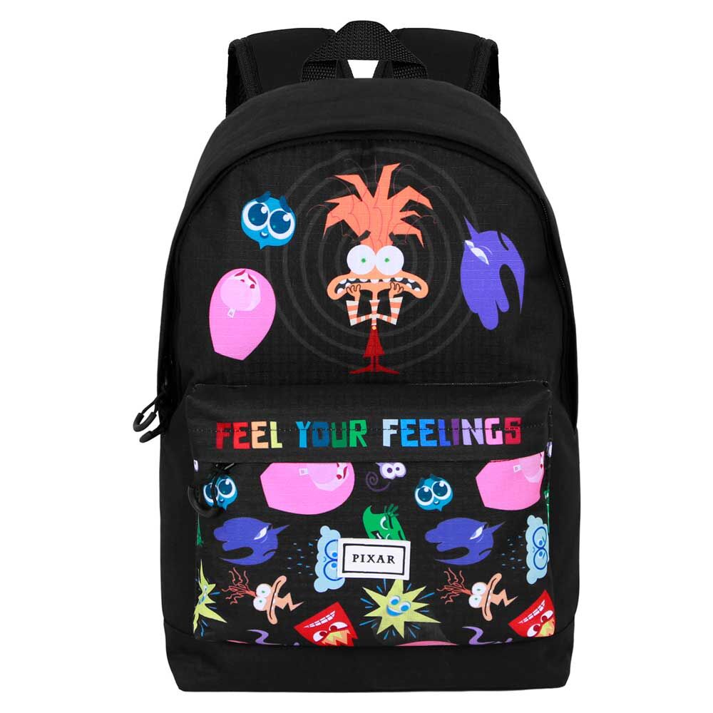 Mochila Escolar Inside Out 2 Disney Pixar 44cm