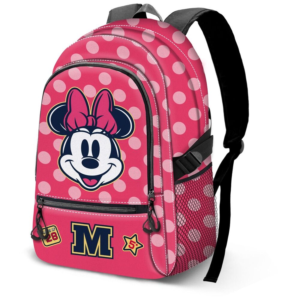 Mochila Escolar Adaptável Class Minnie Disney 44cm