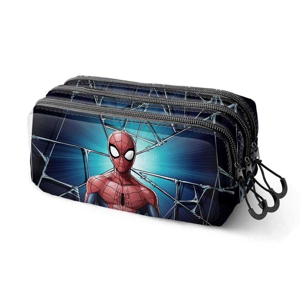 Estojo Triplo Maximum Spiderman Marvel