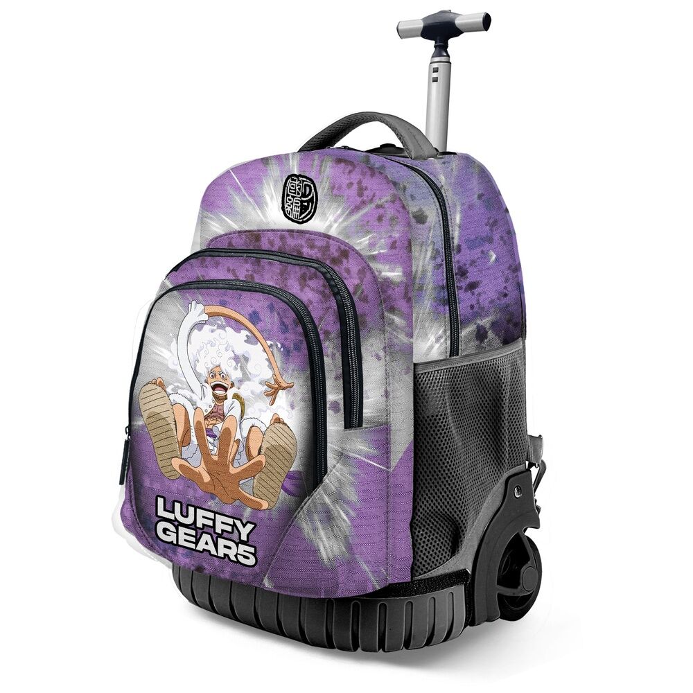 Mochila Escolar Trolley Luffy Gear 5 One Piece 47cm
