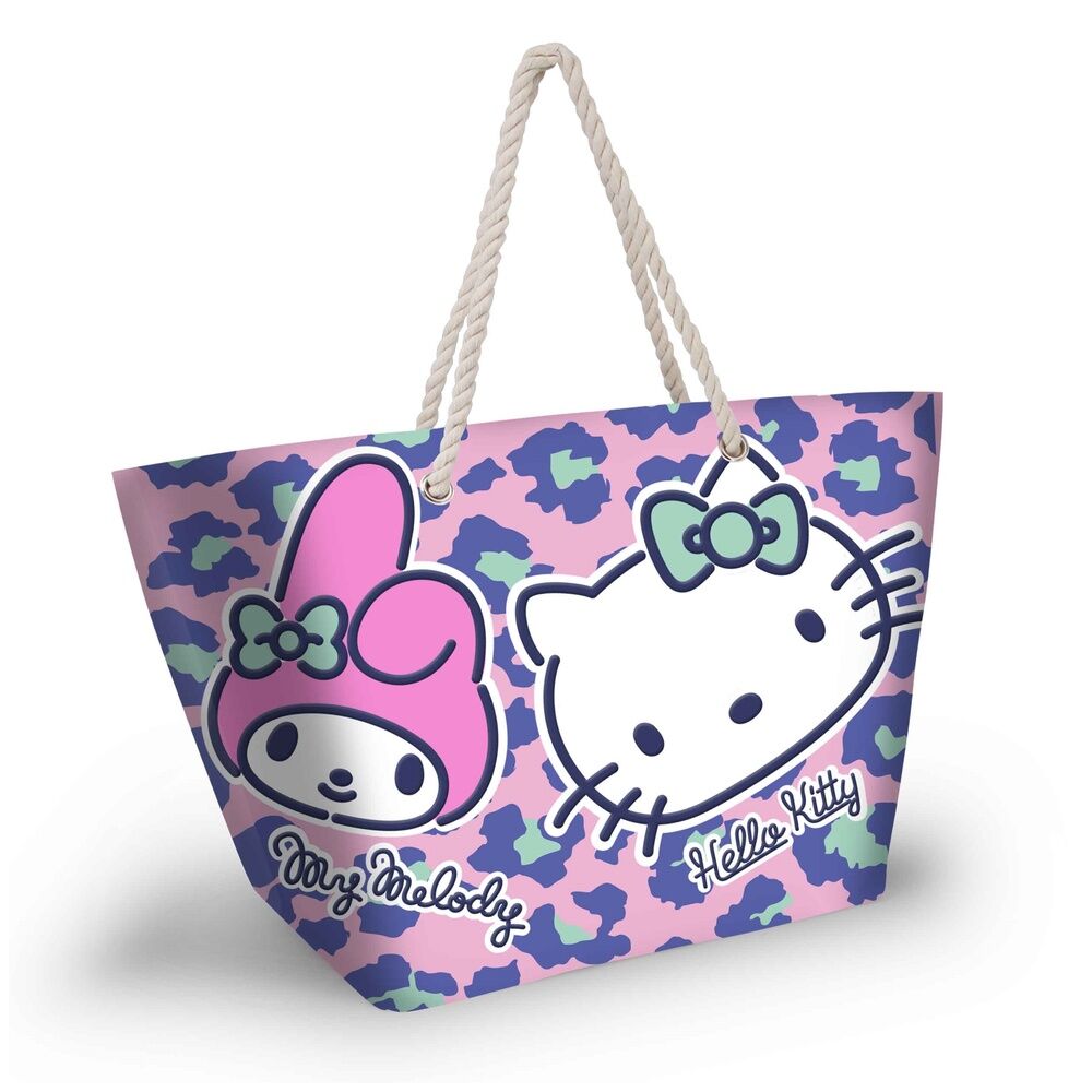 Bolsa de Praia Safari Hello Kitty