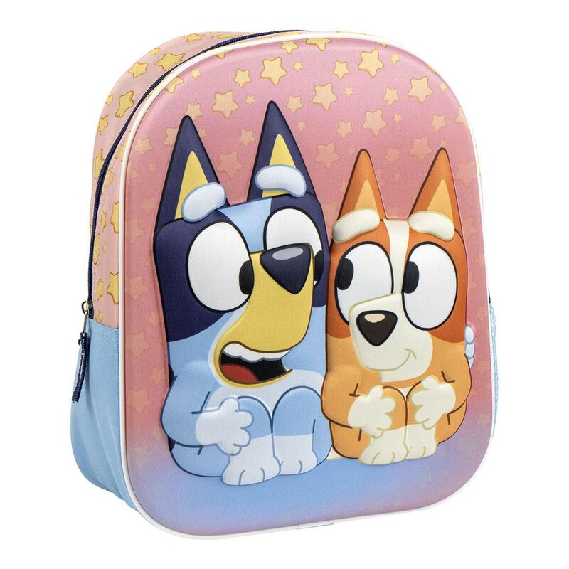 Mochila Pré-Escolar 3D Bluey 31cm