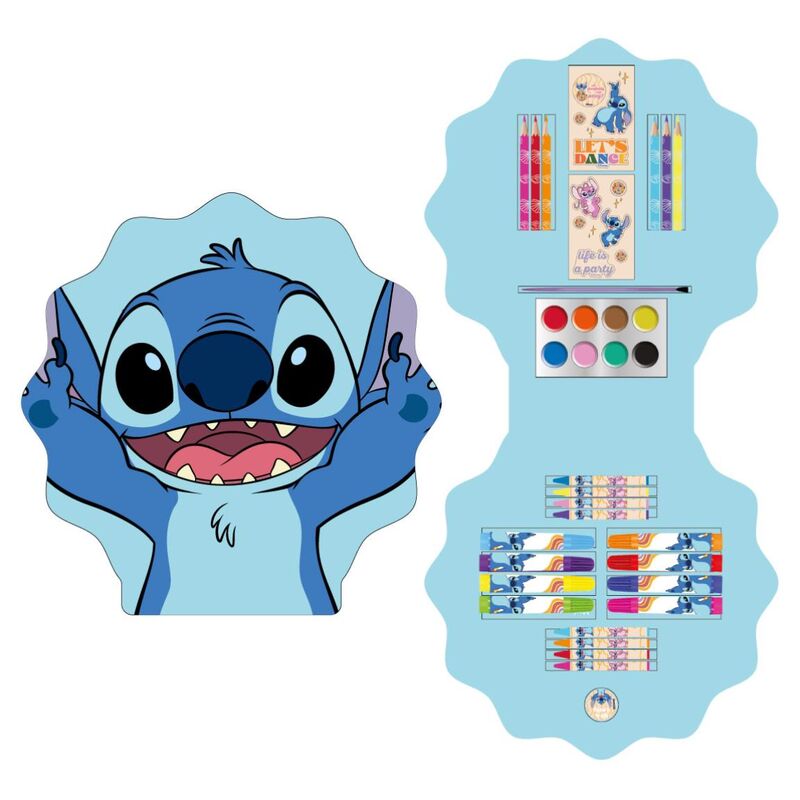 Set de Papelaria Stitch Disney