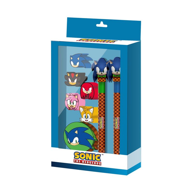 Blister Papelaria Sonic the Hedgehog