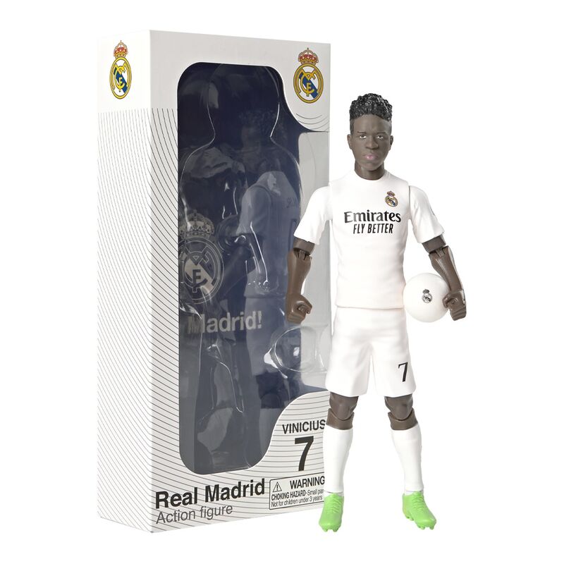 Figura Action Futebol Vinicius Real Madrid 20cm