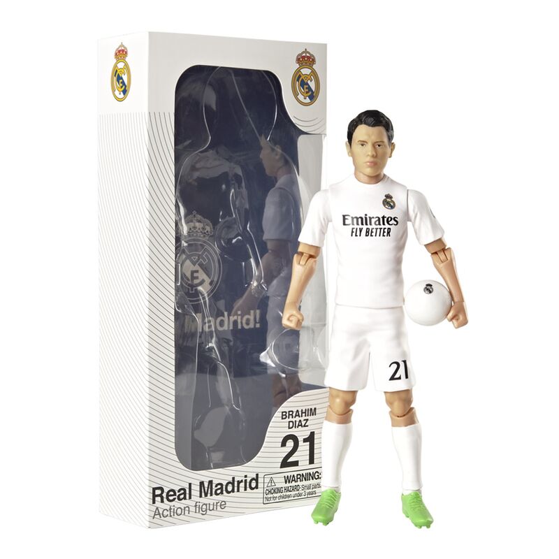 Figura Action Futebol Brahim Diaz Real Madrid 20cm