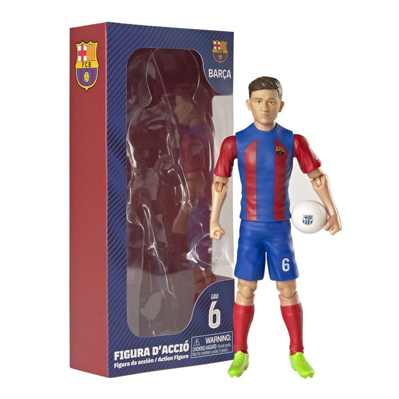 Figura Action Futebol Gavi FC Barcelona 20cm