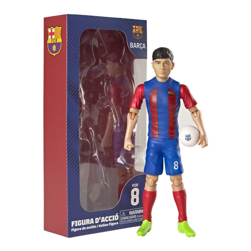 Figura Action Futebol Pedri FC Barcelona 20cm