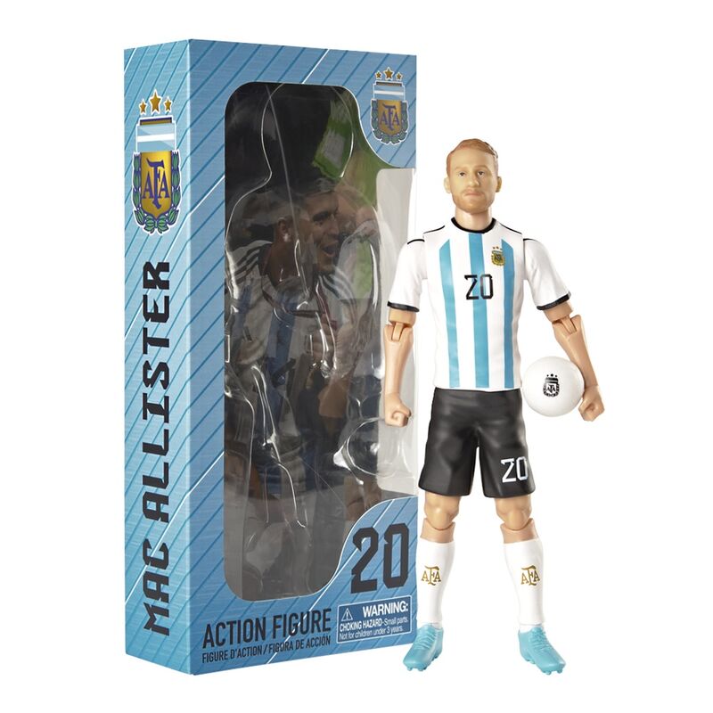 Figura Action Futebol Macallister Argentina 20cm