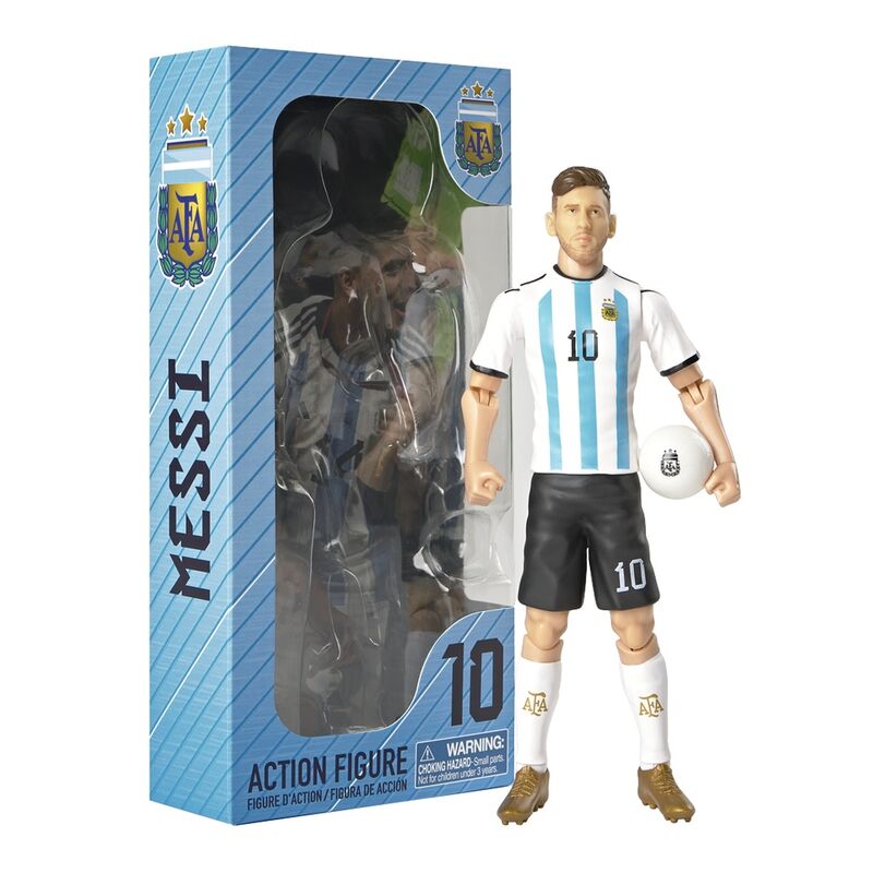 Figura Action Futebol Messi Argentina 20cm