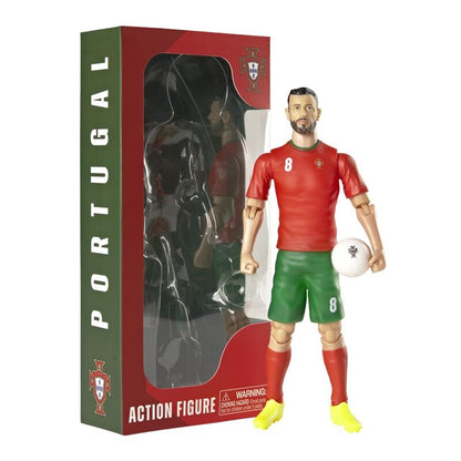 Figura Action Futebol Bruno Fernandes Portugal 20cm