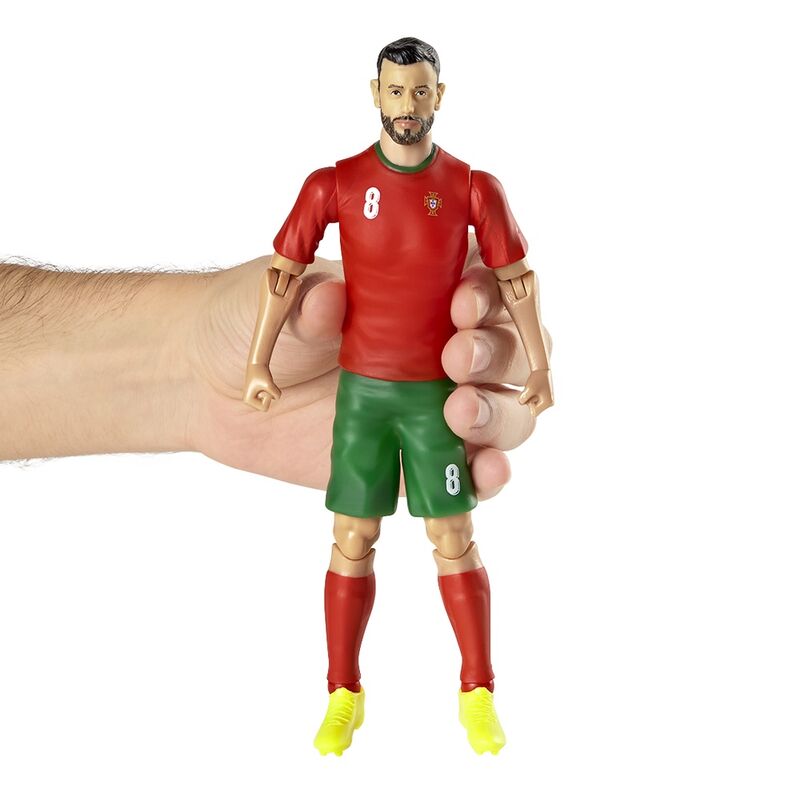 Figura Action Futebol Bruno Fernandes Portugal 20cm