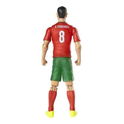 Figura Action Futebol Bruno Fernandes Portugal 20cm