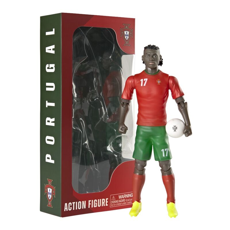 Figura Action Futebol Rafael Leão Portugal 20cm