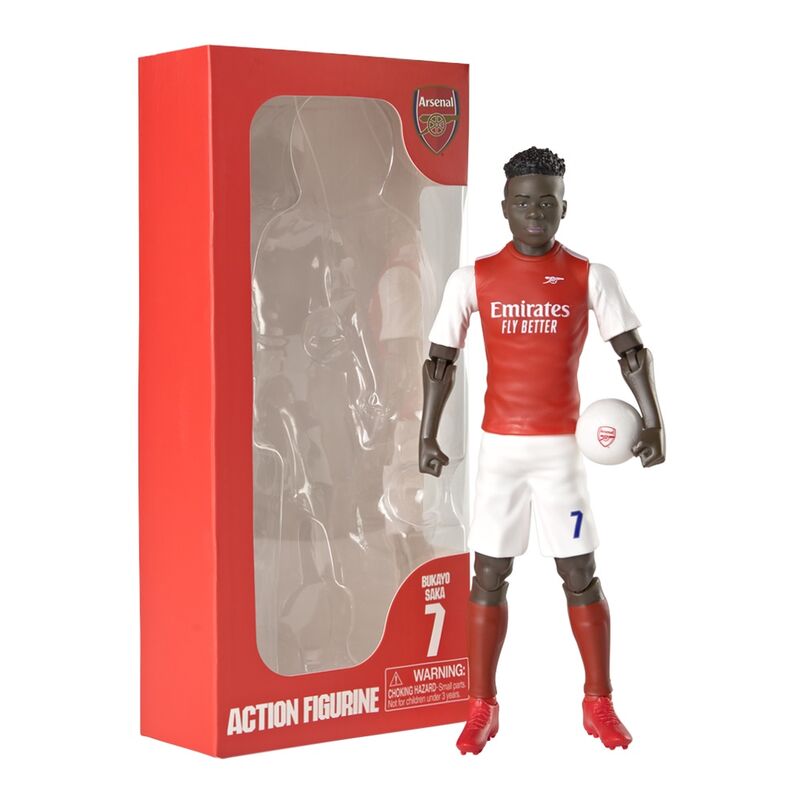 Figura Action Futebol Saka Arsenal 20cm