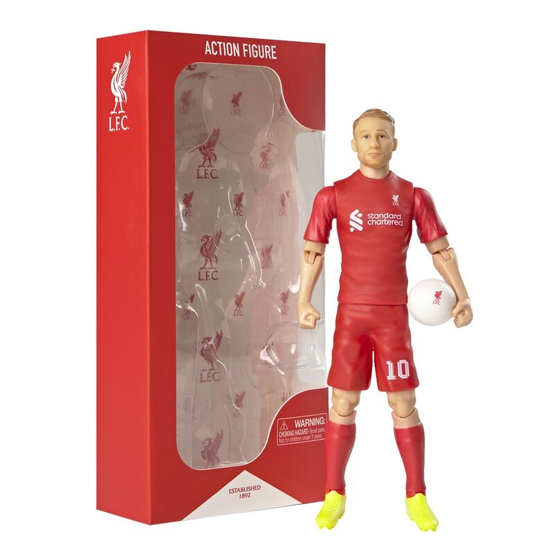 Figura Action Futebol Mac Allister Liverpool Football Club 20cm