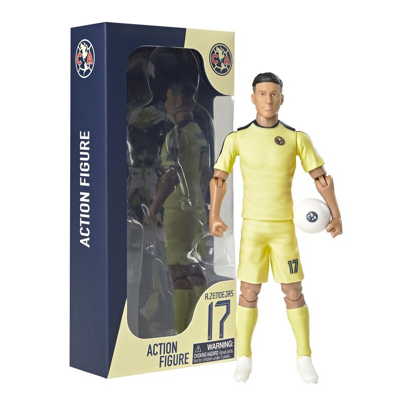 Figura Action Futebol Alejandro Zendejas Club America