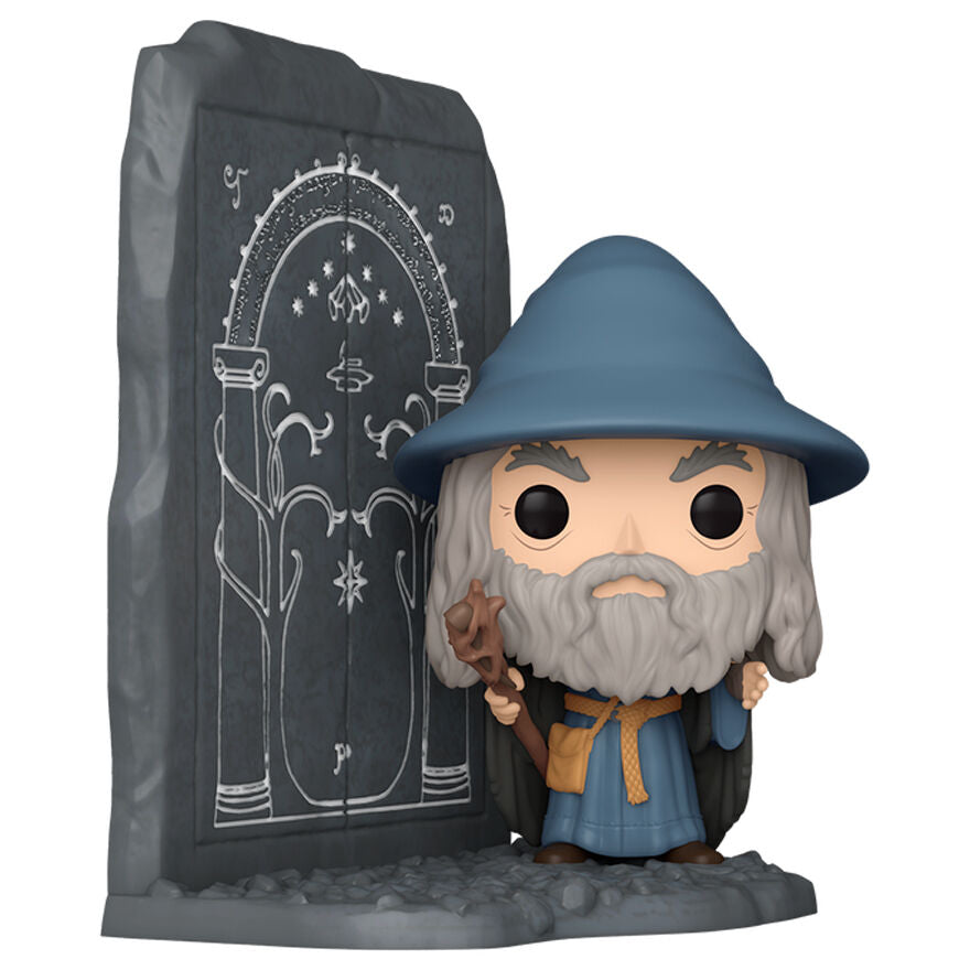 Figura POP Deluxe El Señor de los Anillos Gandalf with Doors of Durin