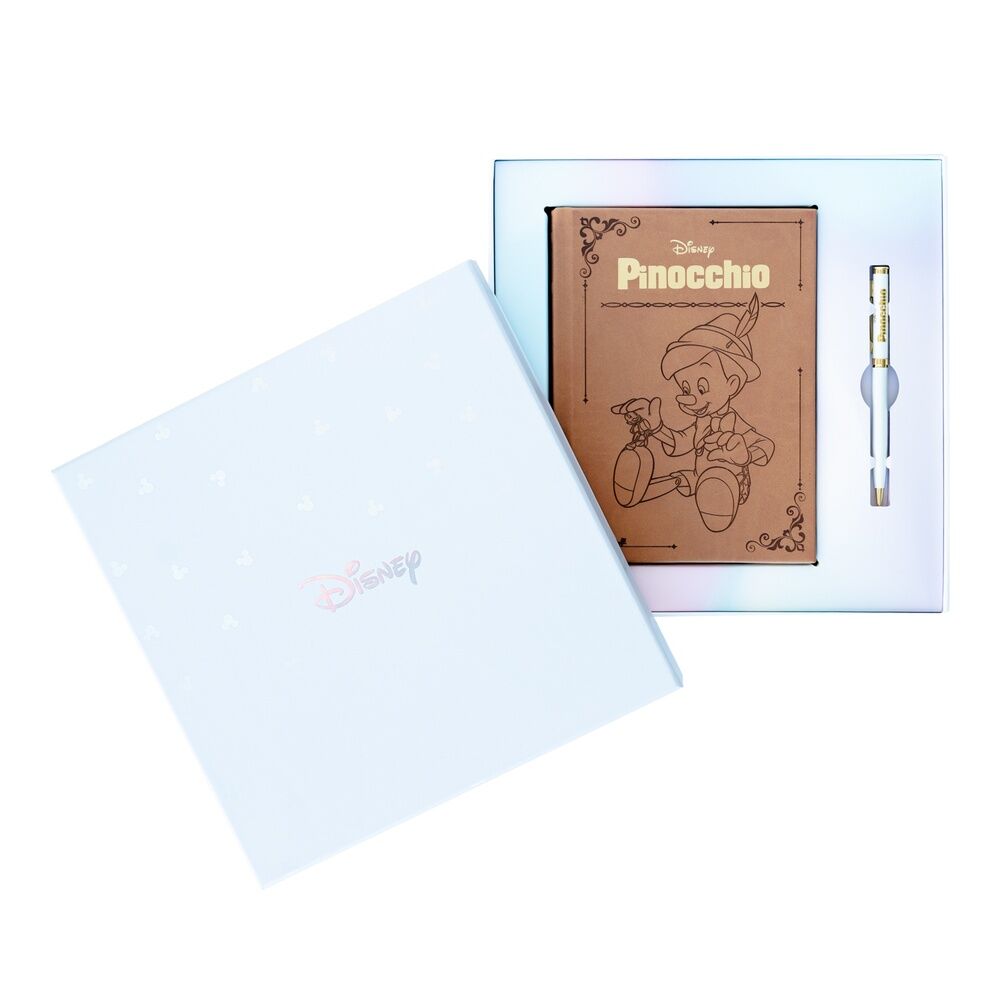 Set Caderno A5 + Caneta Pinóquio Disney