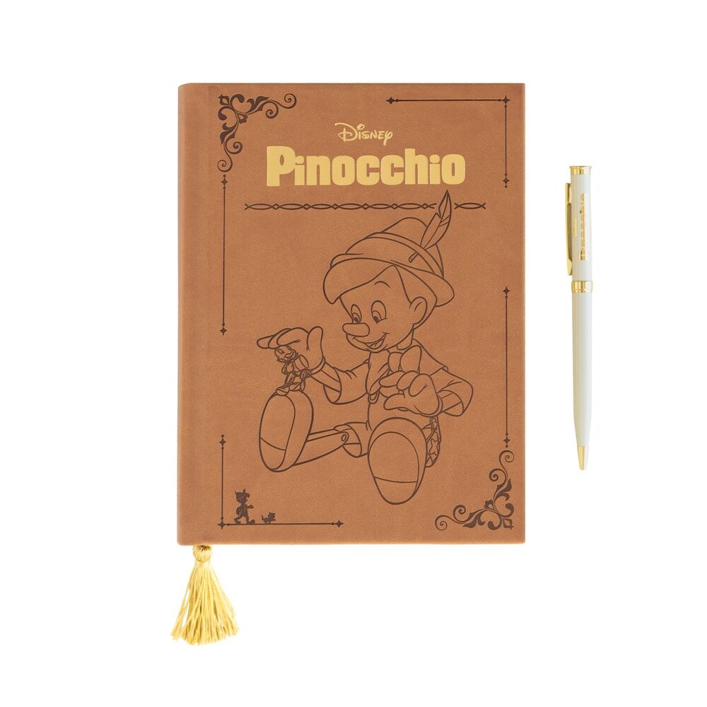 Set Caderno A5 + Caneta Pinóquio Disney
