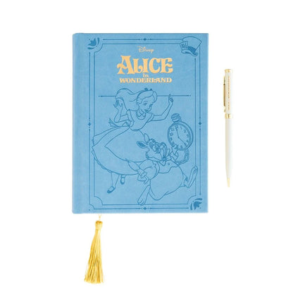Set Caderno A5 + Caneta Alice no Pais das Maravilhas Disney