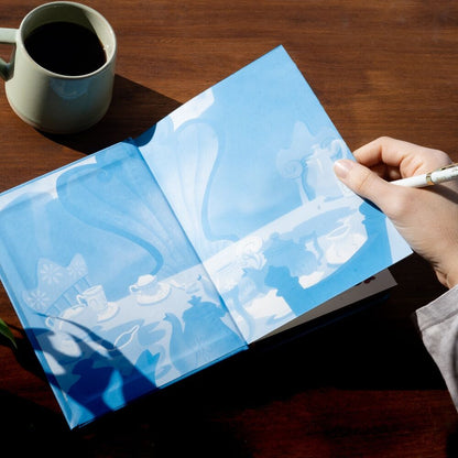 Set Caderno A5 + Caneta Alice no Pais das Maravilhas Disney