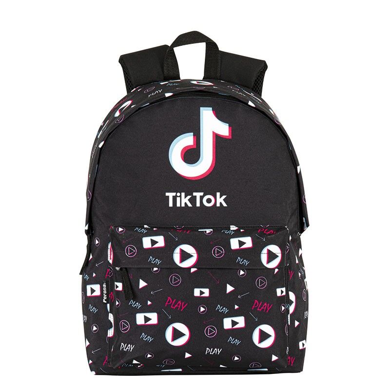 Mochila Escolar Tik Tok 42cm