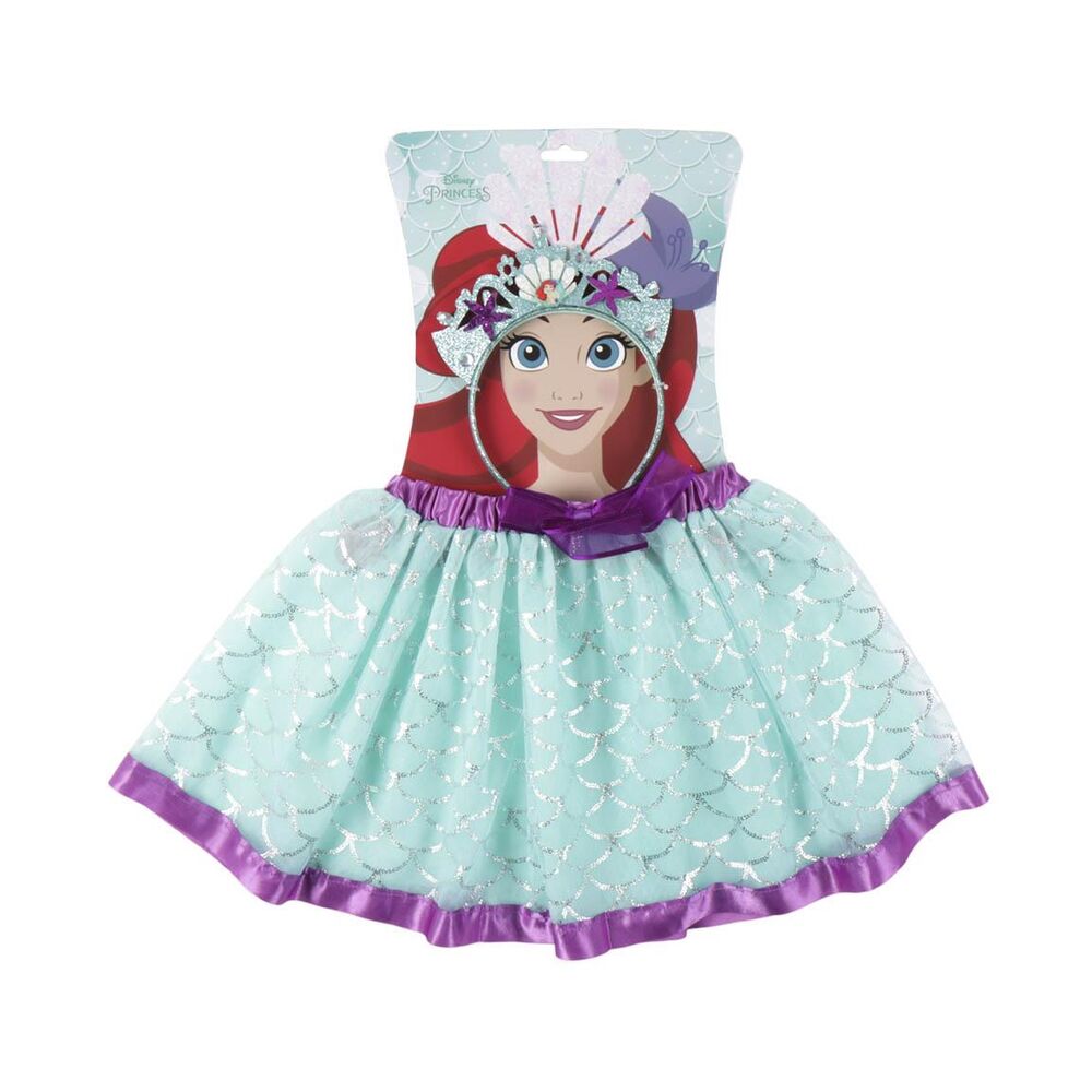 Set Bandolete + Tutu A Sereia Disney