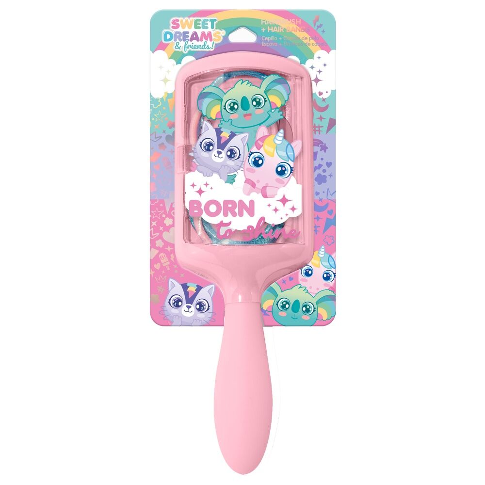 Escova de Cabelo e Elásticos Sweet Dreams