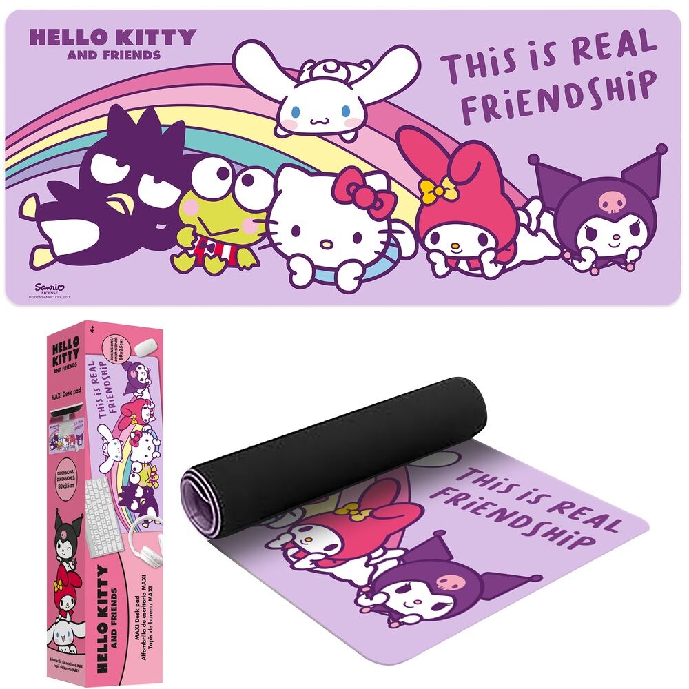 Mouse Pad Gaming Hello Kitty and Friends