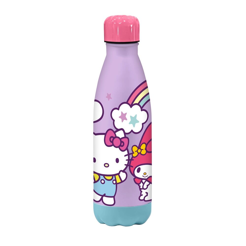 Garrafa Hello Kitty and Friends Aço Inoxidável 700ml