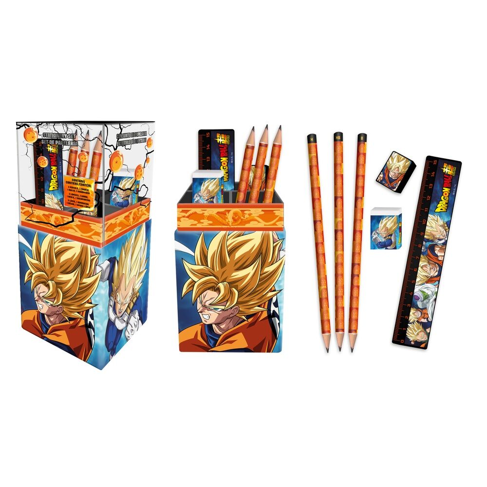 Set de Papelaria Dragon Ball Super