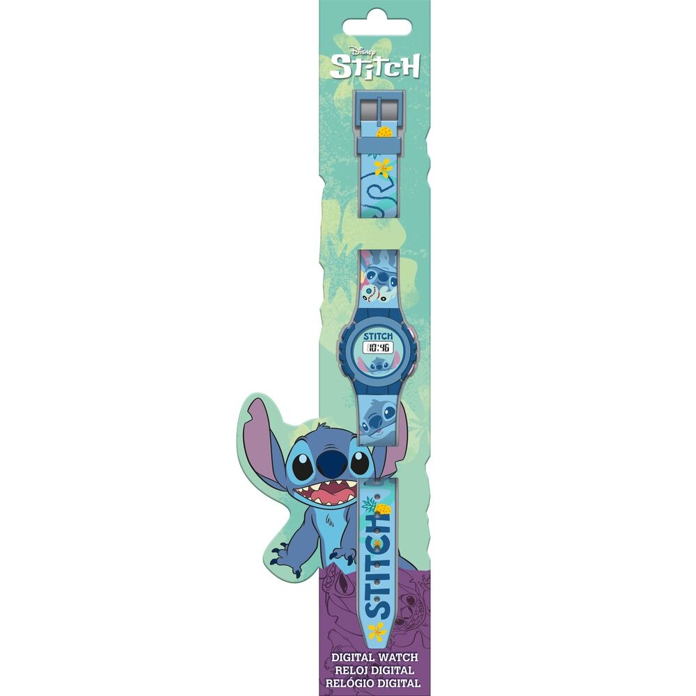 Relógio Digital Stitch Disney